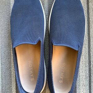 Rothy's Men's Navy Knit Loafers